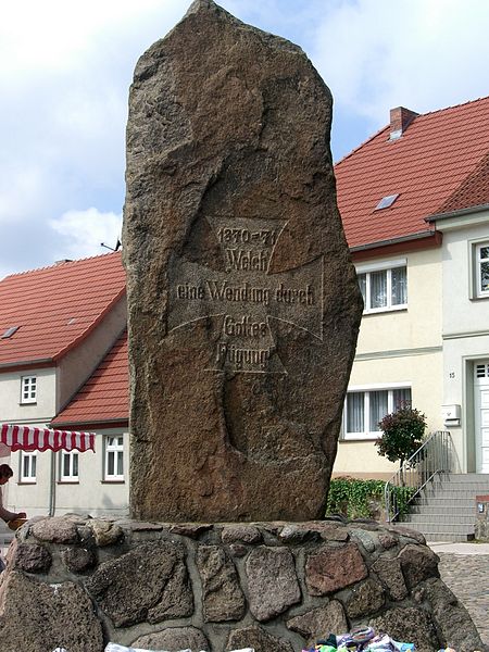 Franco-Prussian War Memorial Wesenberg #1