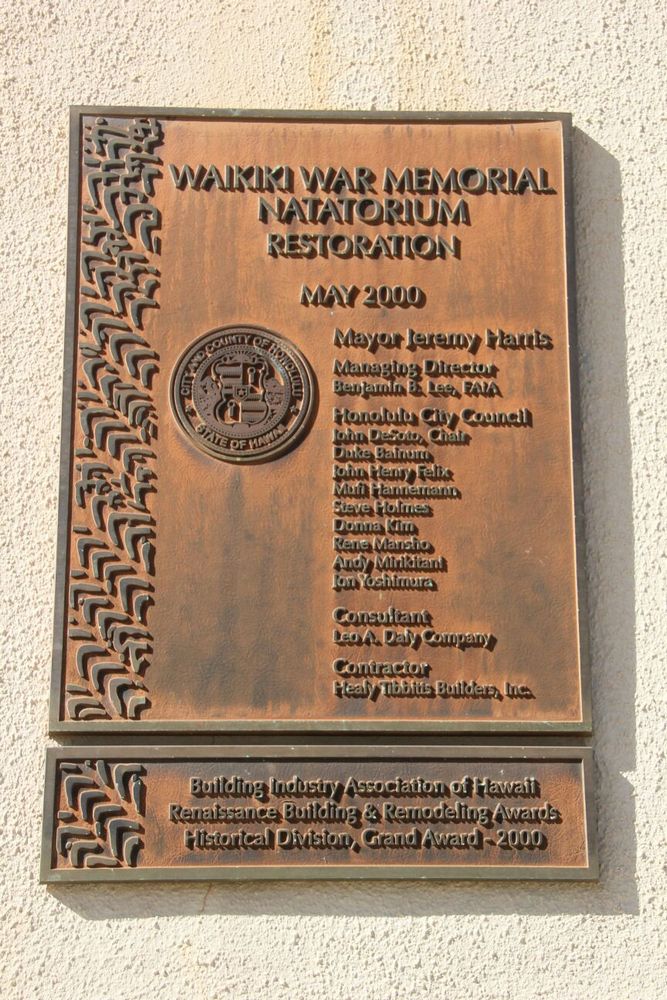 Waikiki Natatorium War Memorial #3