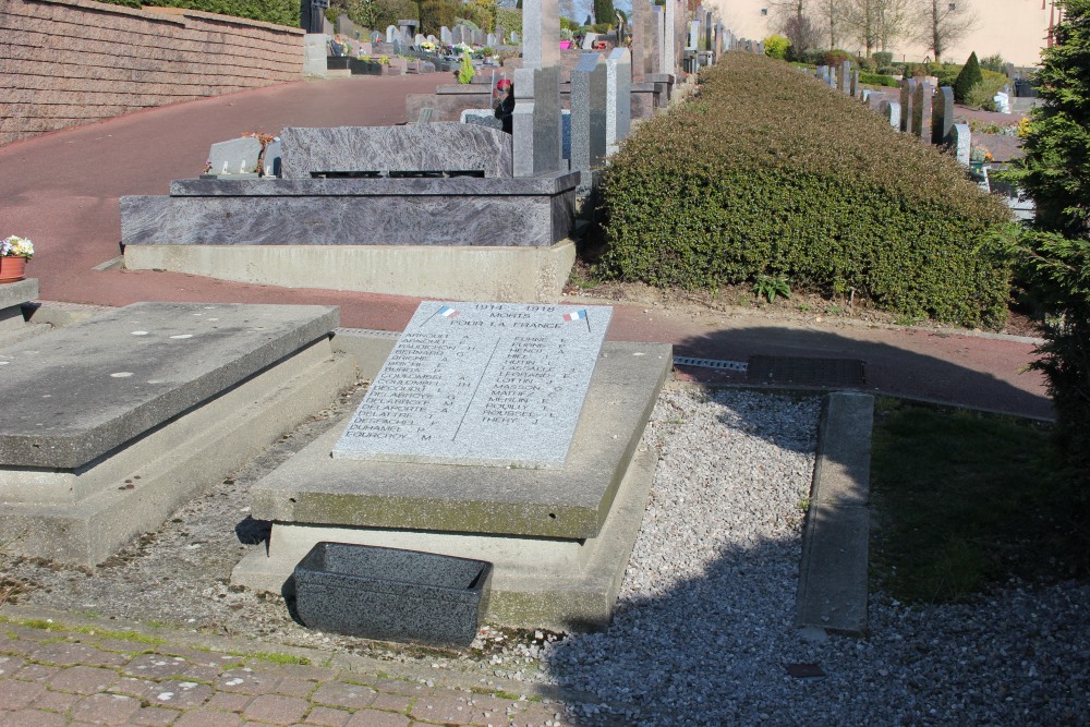 Oorlogsmonument Begraafplaats Saint-Martin-Boulogne
