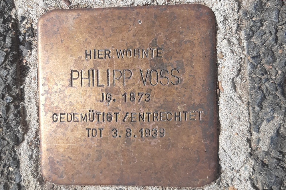 Stolperstein Neffeltalstrae 14 #1