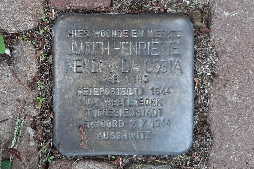 Stolperstein Professor Bronkhorstlaan 10