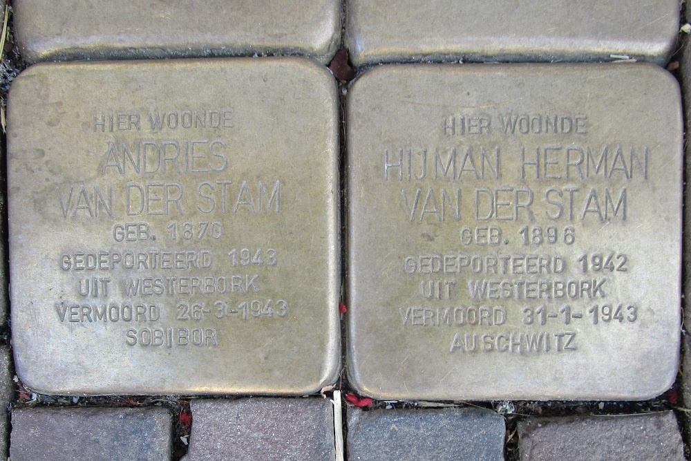 Stolpersteine Choorstraat 49 #3