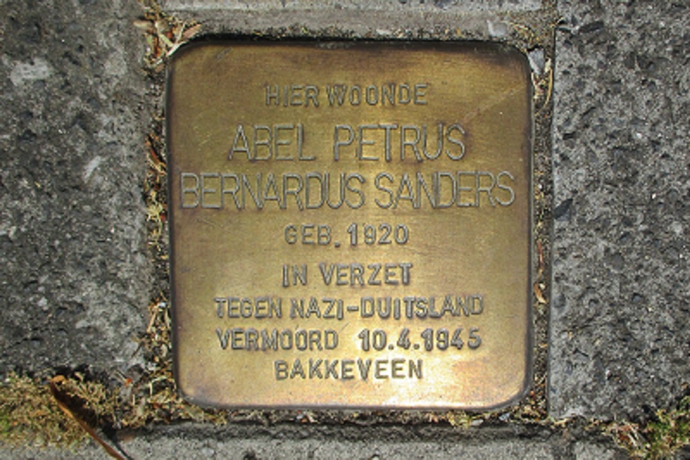 Stolperstein Feiko Clockstraat 219