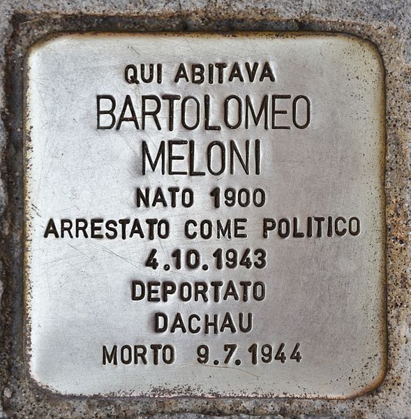 Stolperstein Campo S.S. Apostoli 4470 #1