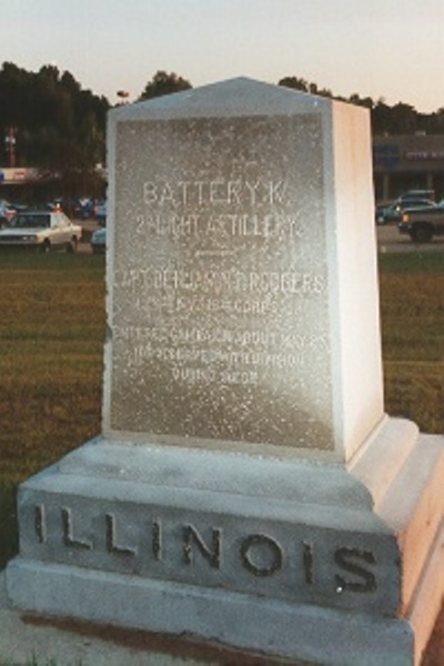 Monument Park Union Vicksburg National Military Park