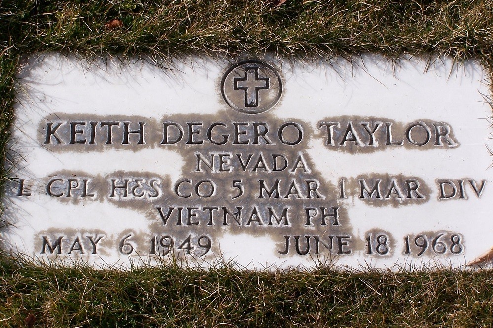 American War Graves Lone Mountain Cemetery #1