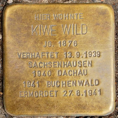 Stolperstein Barfusstrae 11 #1