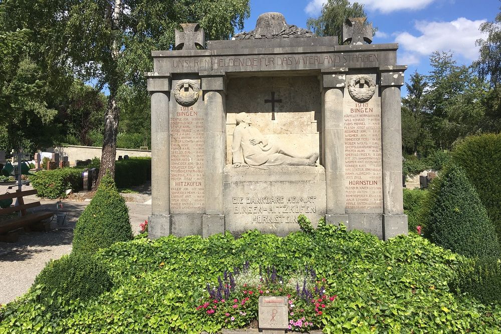 Monument For The Fallen In WW1 And WW2 Bingen #1