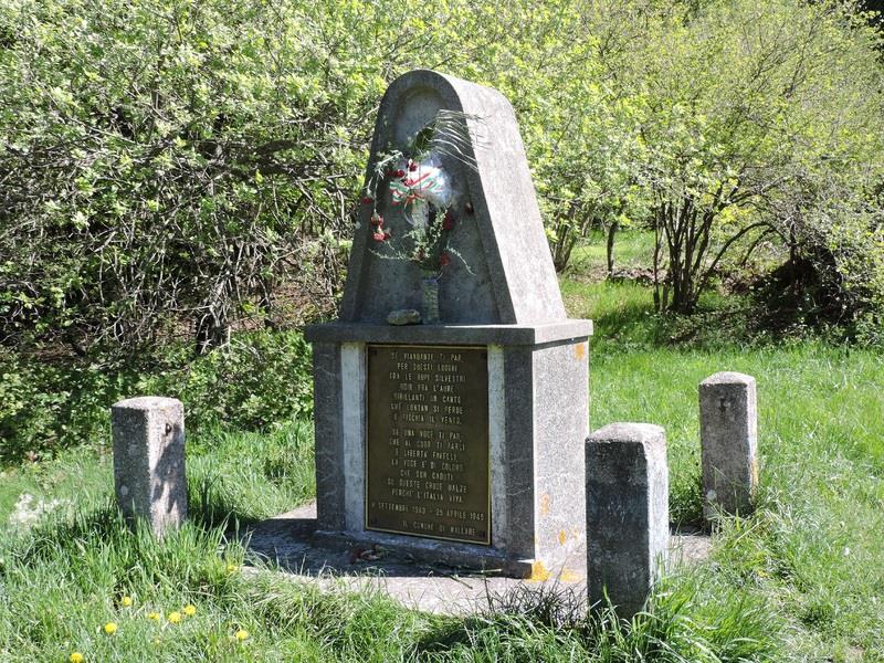 Verzetsmonument Colla di San Giacomo