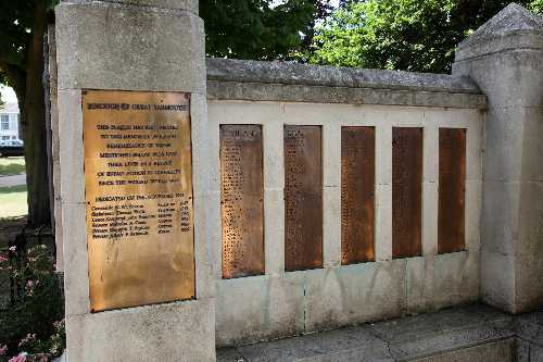 War Memorial World War Two Great Yarmouth #2