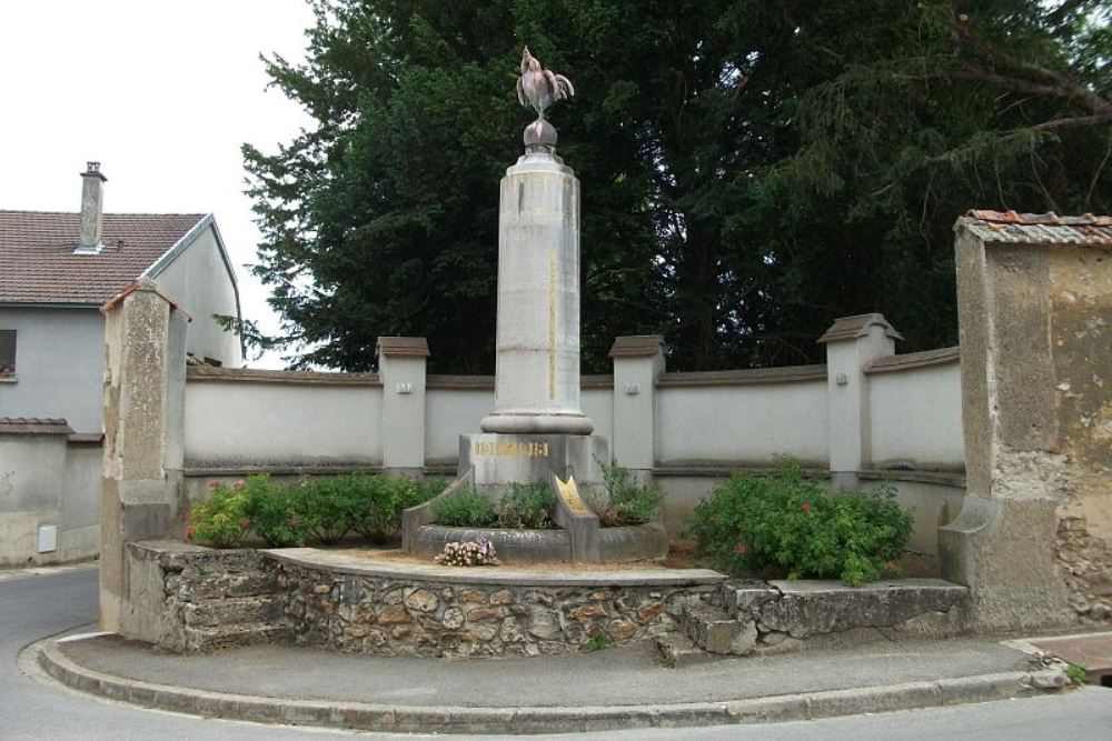 Monument Eerste Wereldoorlog Chigny-les-Roses #1