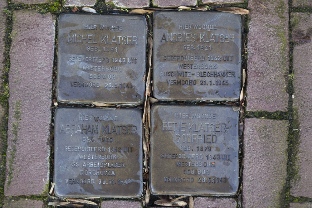 Stolpersteine Achterstraat 37A