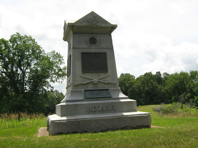 11th Indiana Infantry Monument #1