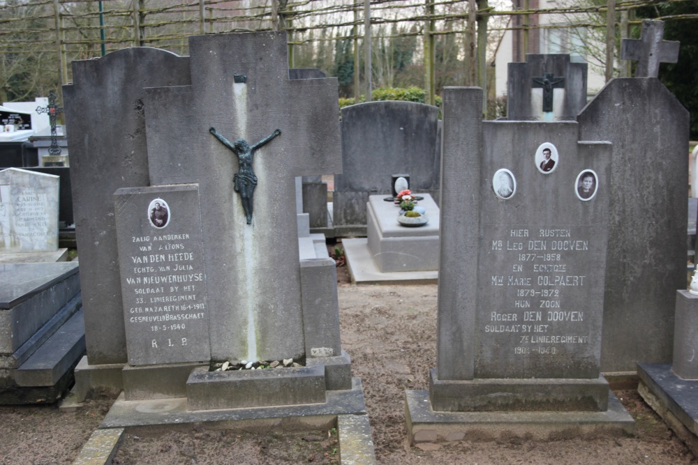 Belgische Oorlogsgraven Machelen-aan-de-Leie #2