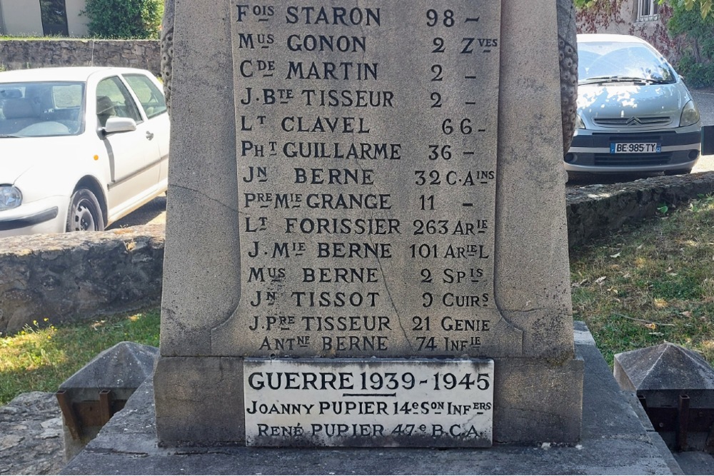 Monument Gevallen Inwoners St. Médard #4