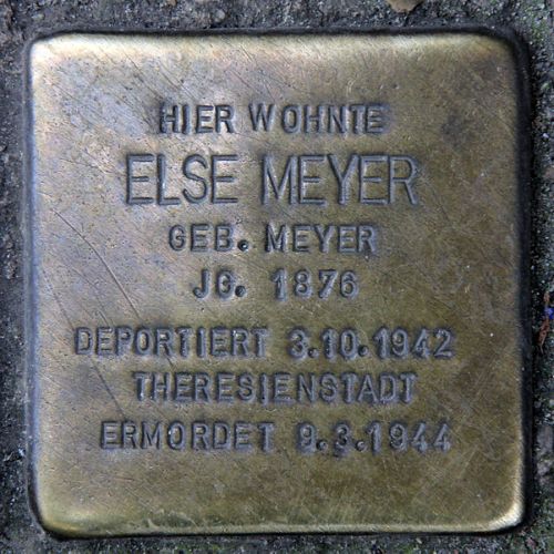 Stolpersteine Winsstrae 14 #2