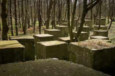 Tankversperring Tyninghame Beach