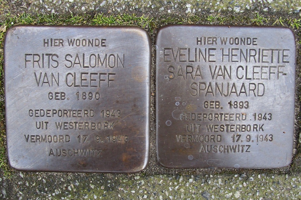 Stolpersteine Oranjelaan 26b #1