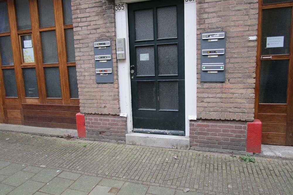 Stumbling Stone Van Ostadestraat 385 #2