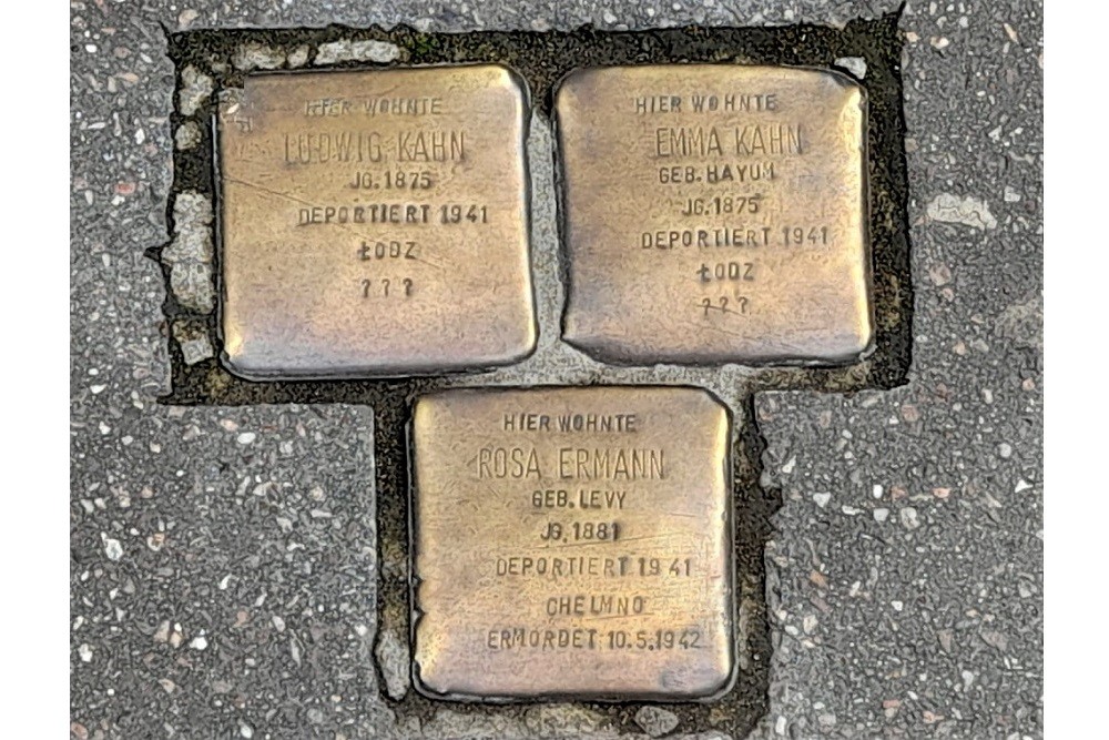 Stolpersteine Petrusstrae 19a