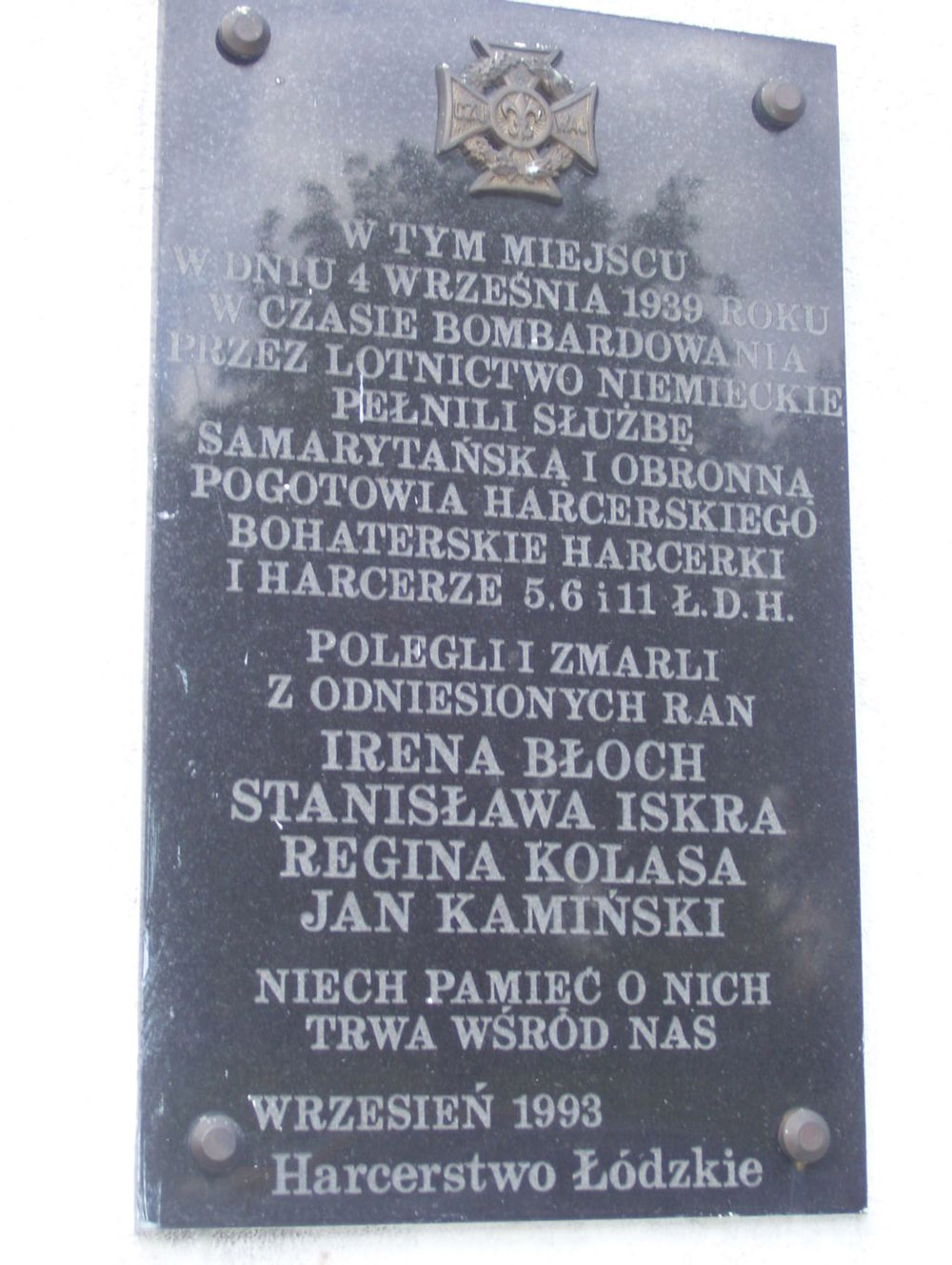 Memorial Polish Scouts 1939 #1
