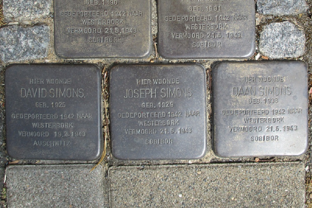 Stolpersteine Feiko Clockstraat 161 #3