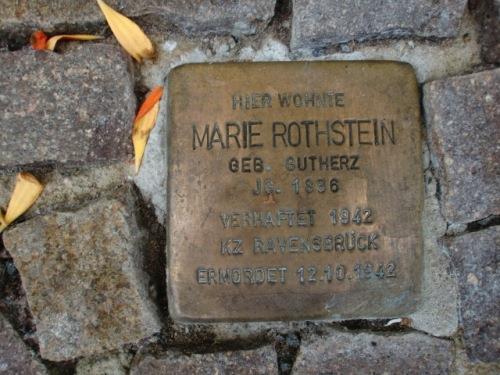 Stolperstein Theaterstrae 4