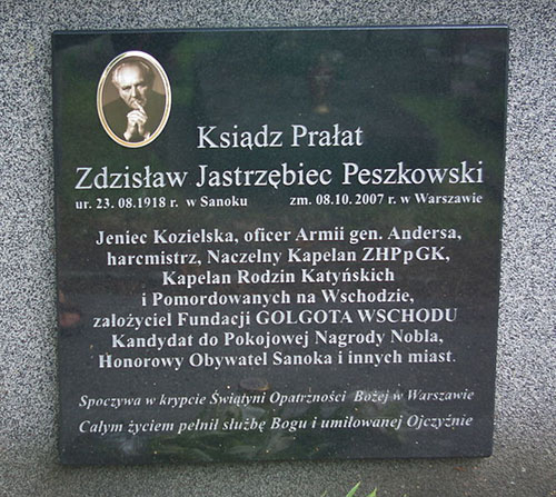 Gedenkteken Zdzislaw Peszkowski #1