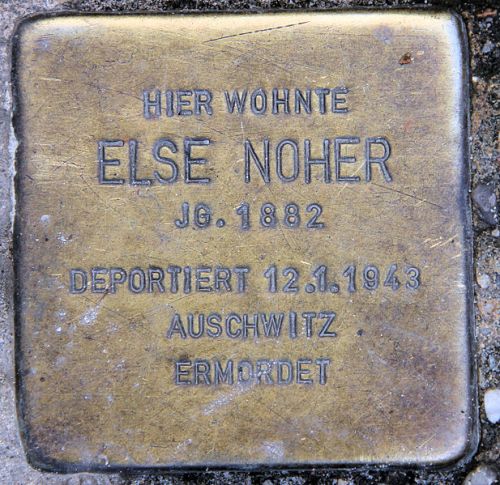 Stolpersteine Duisburger Strae 1 #3