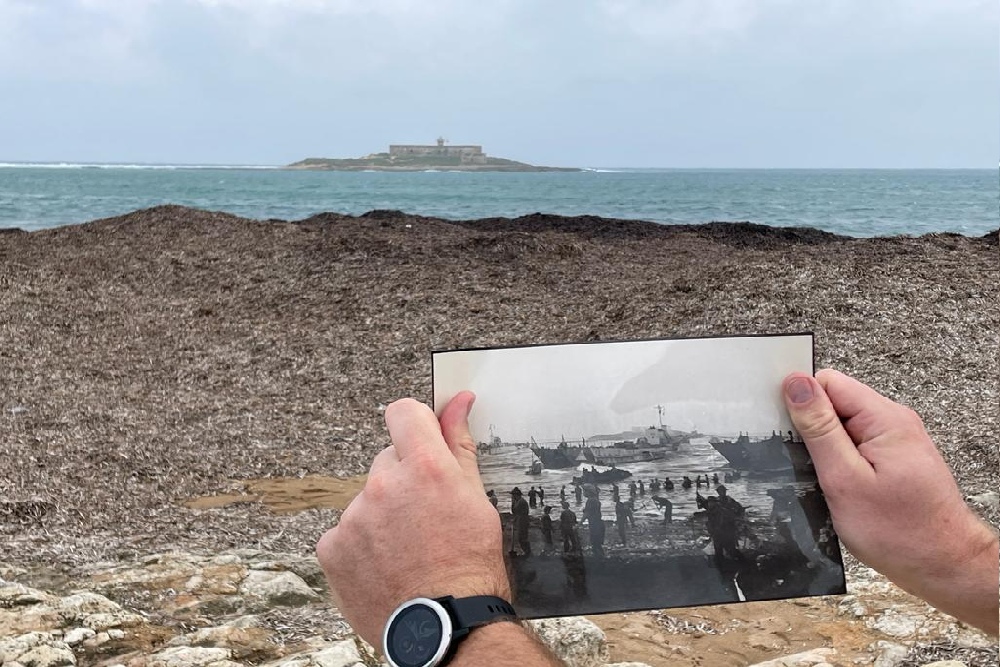 British Landing Beaches Bark South #4