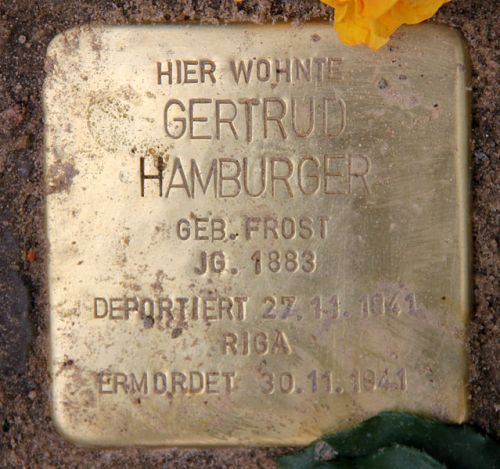 Stolpersteine Witzlebenstraße 20 #5