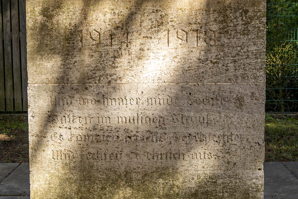 Monument Eerste Wereldoorlog Stolberg #2