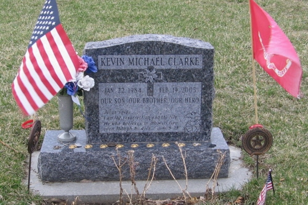 American War Grave Tinley Park Memorial Cemetery #1