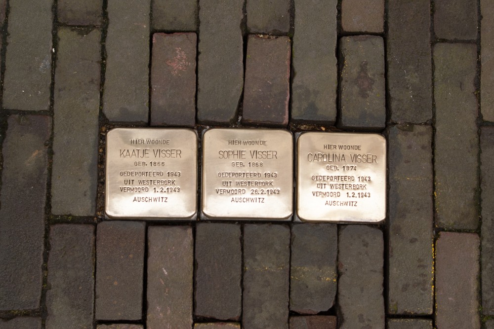 Stumbling Stones Nieuwstraat 5 (now Nieuwstraat 92) #1