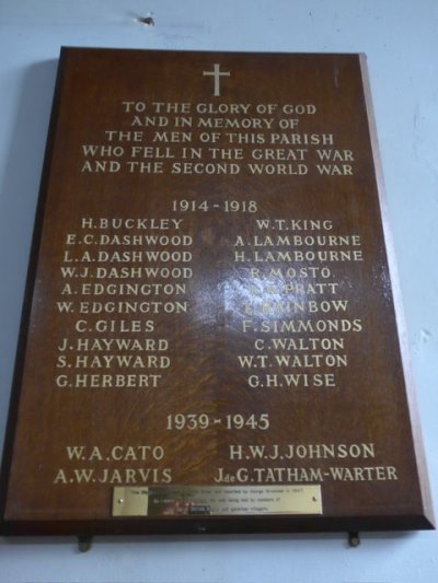 War Memorial St. Mary the Virgin Church #1