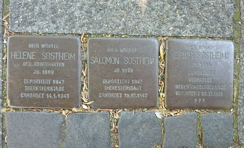 Stolpersteine Friedrich-Ebert-Strae 46 #1