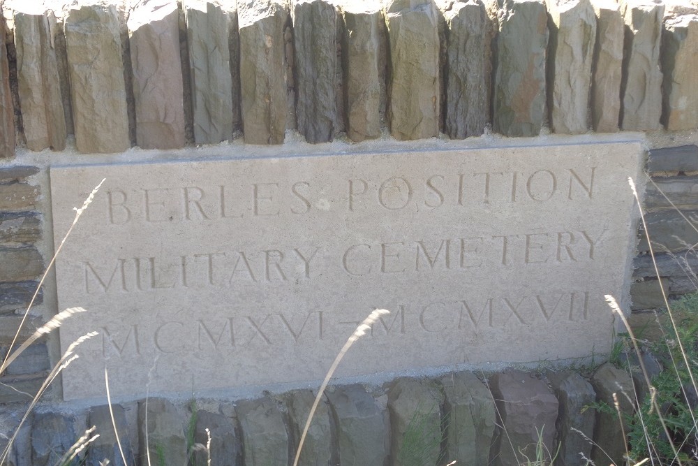 Commonwealth War Cemetery Berles Position #3