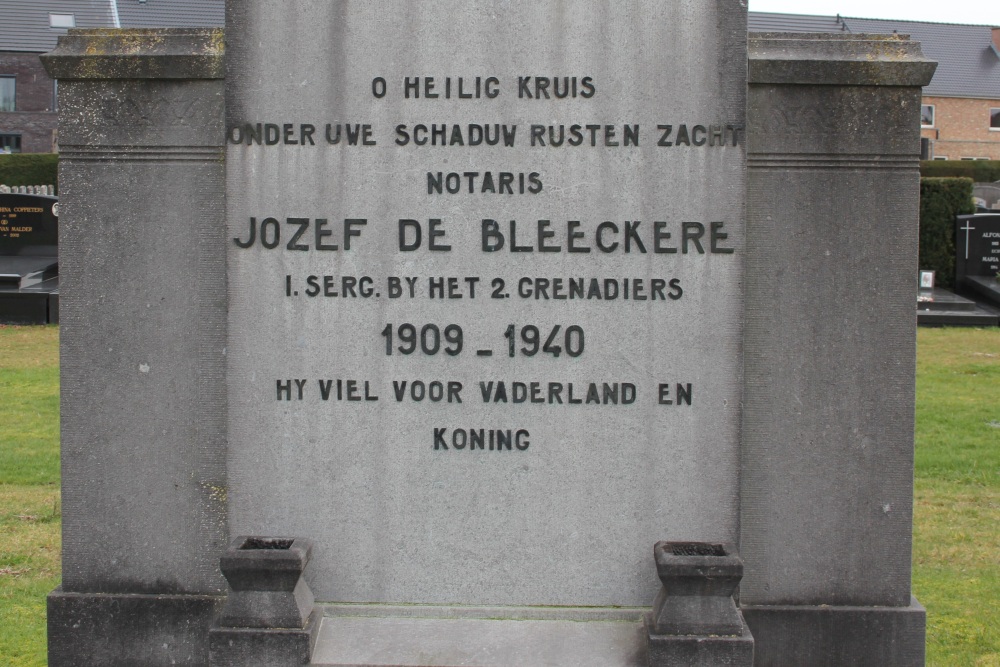 Belgian War Grave Buggenhout #2
