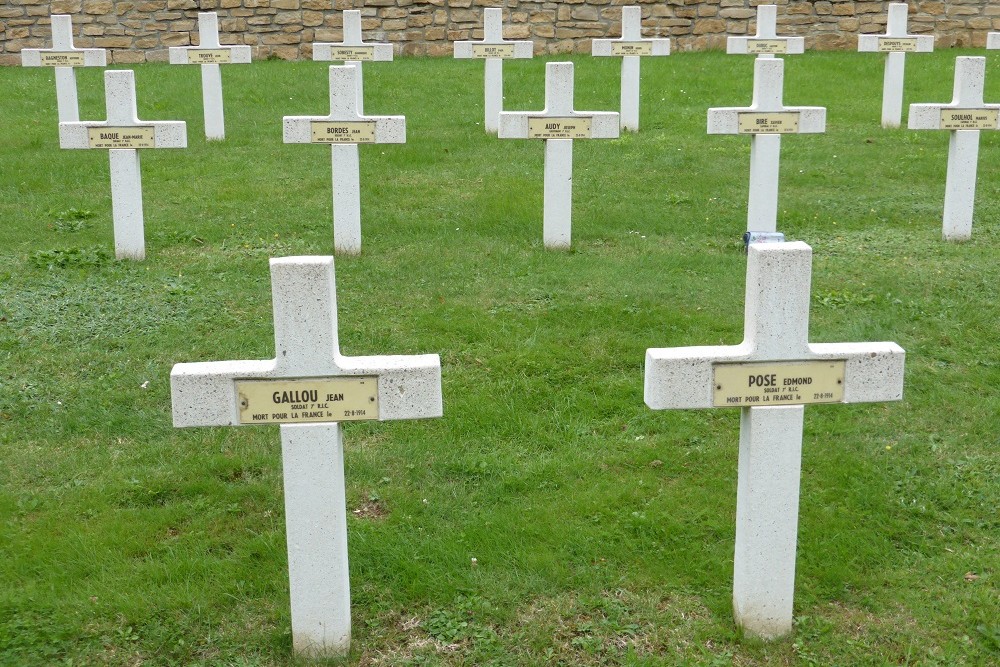 Franse Oorlogsbegraafplaats Rossignol-Ore de la Foret #5