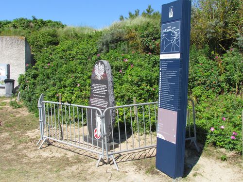 Monument 1e Poolse Pantserdivisie Graye-sur-Mer #5