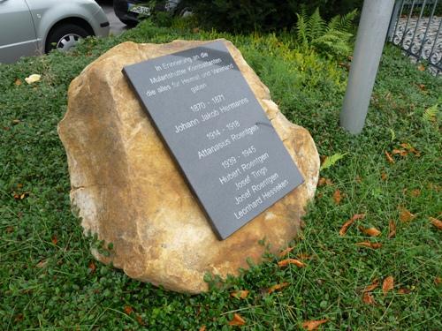Oorlogsmonument Mulartshütte #2