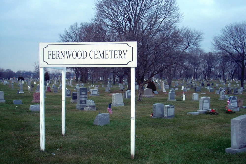 American War Grave Fernwood Cemetery #1