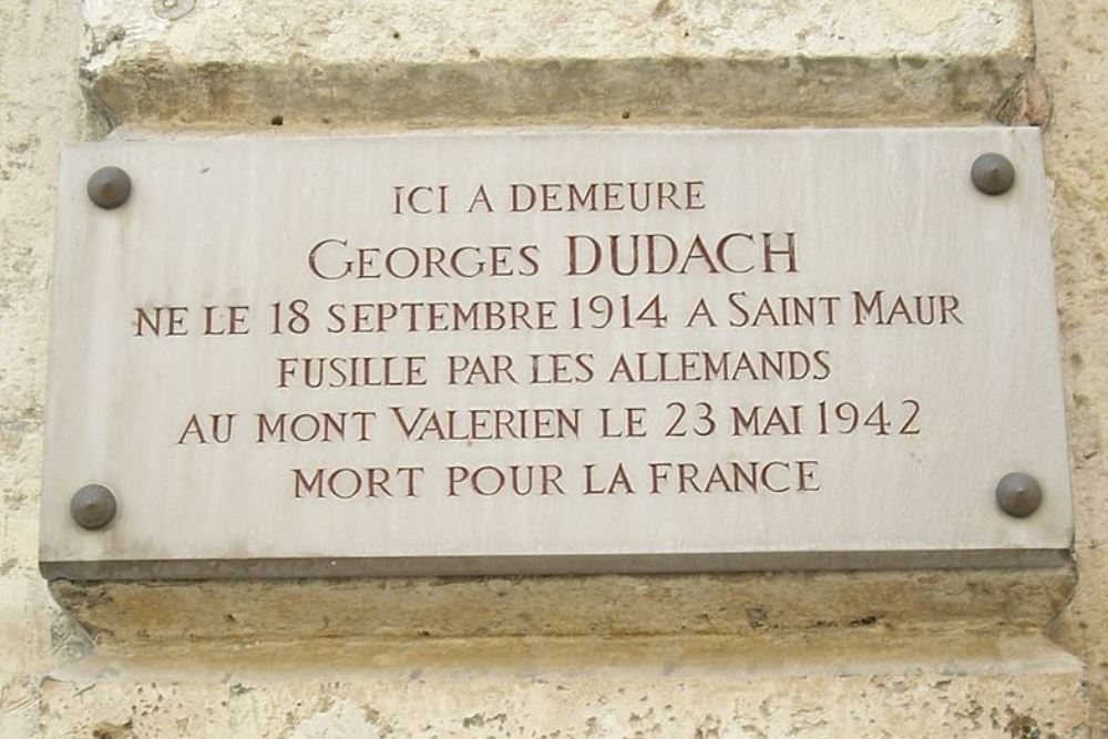 Gedenkteken Georges Dudach