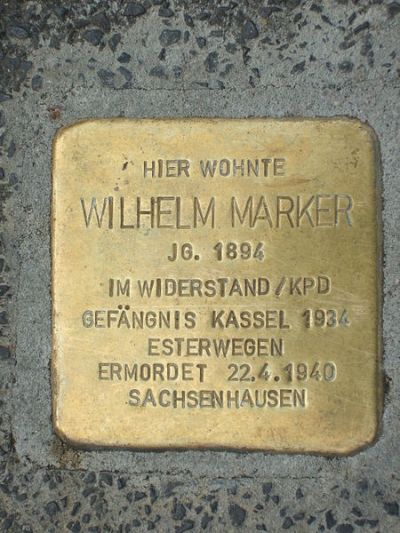 Stumbling Stone Dorothea-Viehmann-Straße 4
