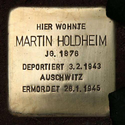 Stolpersteine Karolinenstraße 4 #2