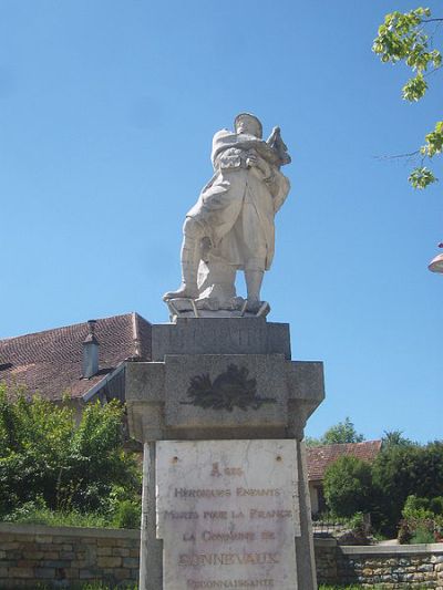 Oorlogsmonument Bonnevaux #1