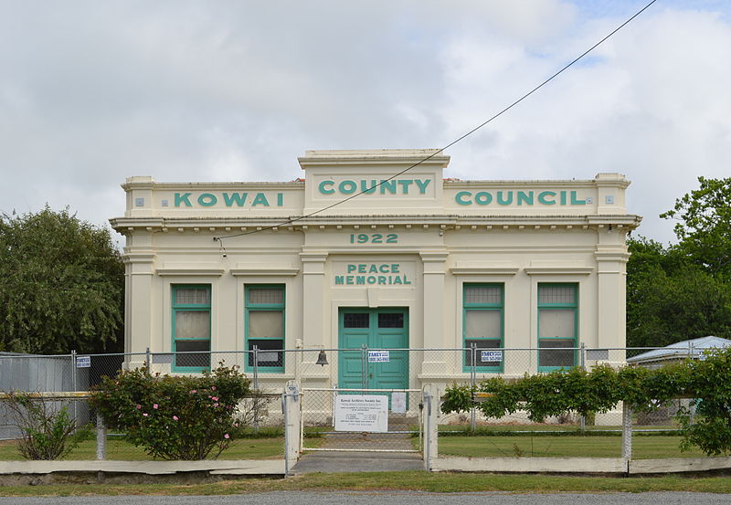 War Memorial Hall Kowai County #1