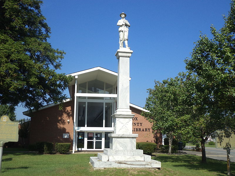 Geconfedereerden-Monument Wilcox County #1