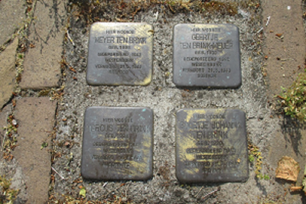 Stolpersteine Hendrik Westerstraat 53