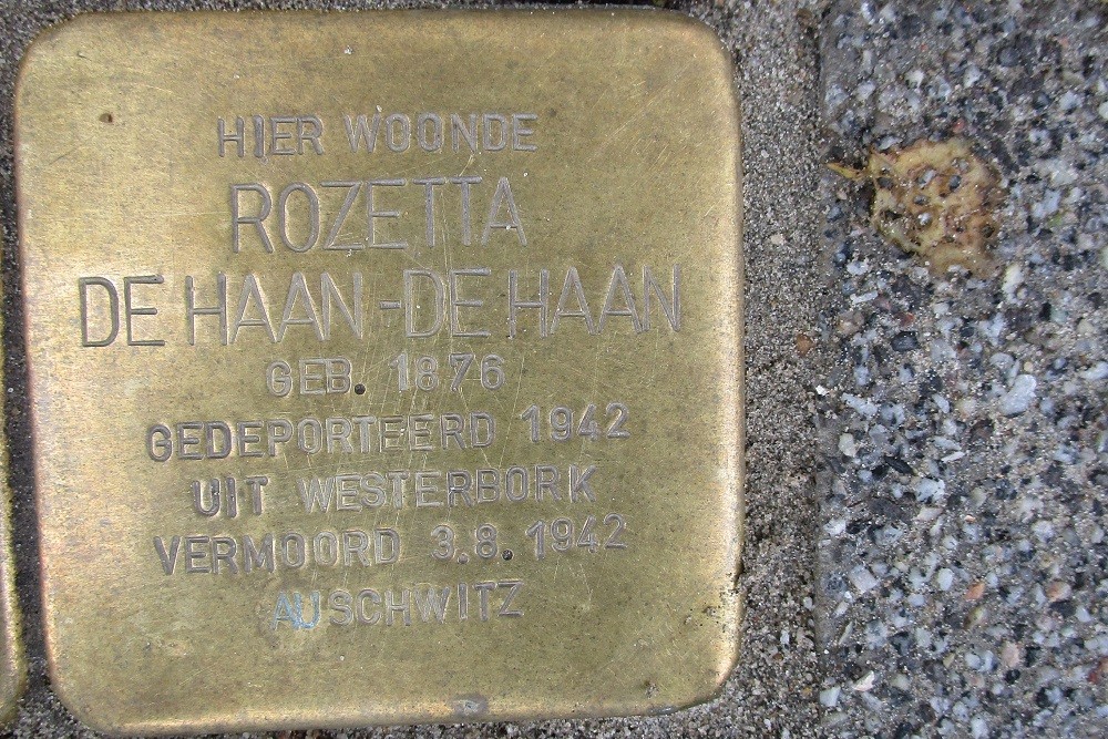 Stolpersteine Nieuwe Binnenweg 197B #4